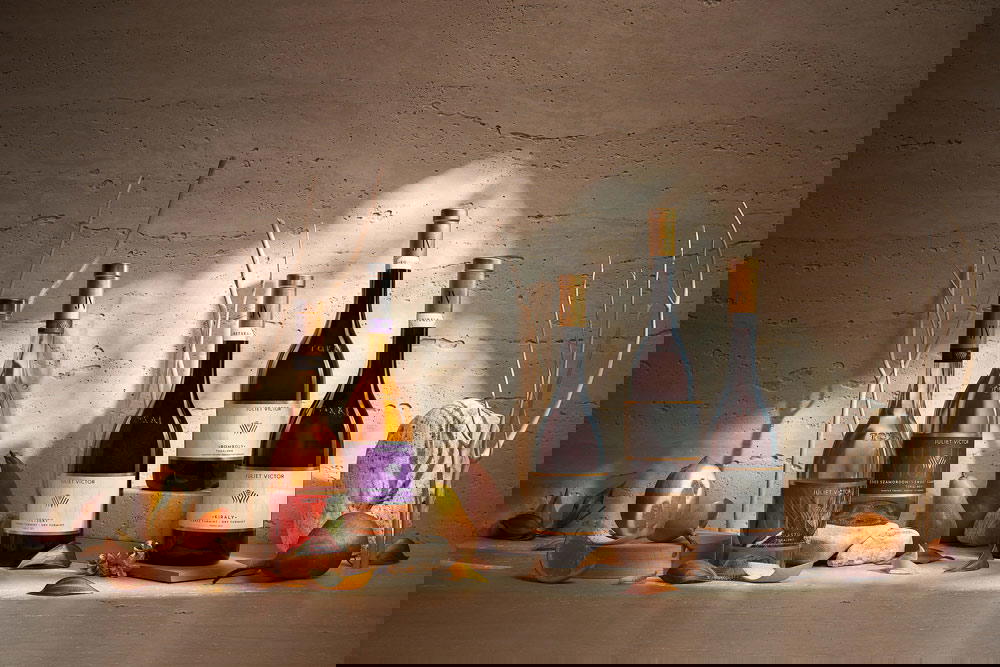 Some of the wines Juliet Victor Vineyards produces (Credit: Juliet Victor Vineyards)