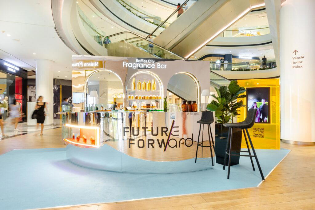 Raffles City Fragrance Bar pop-up