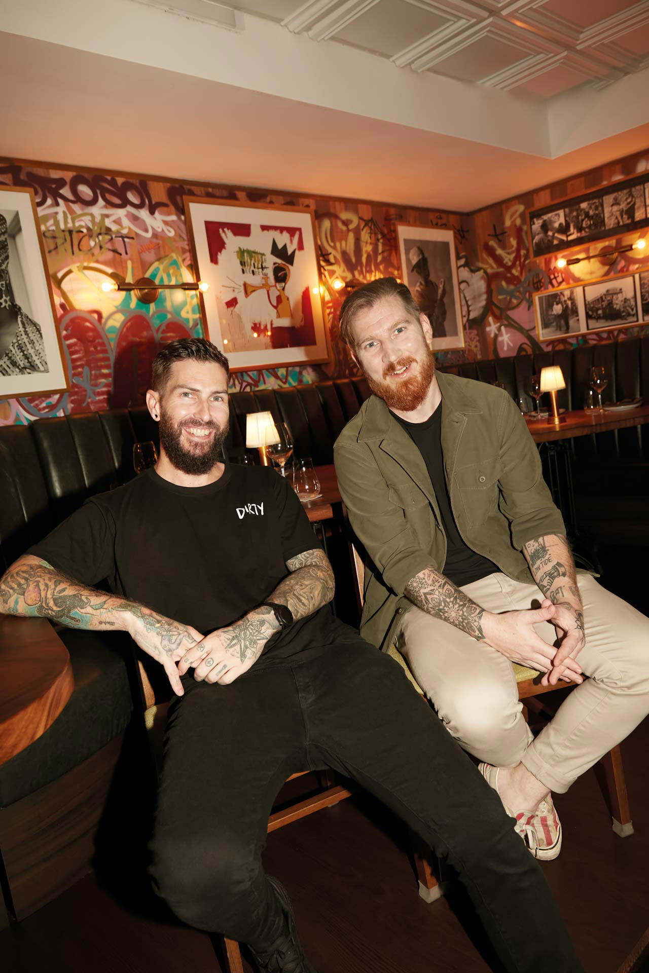 Pete Smit and Jay Gray of Underdog Inn smiling for the camera