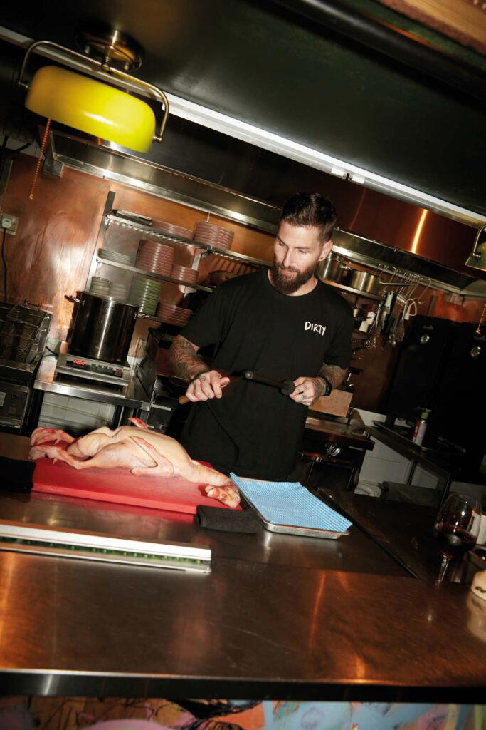 Chef Smit believes in using every part of the animal