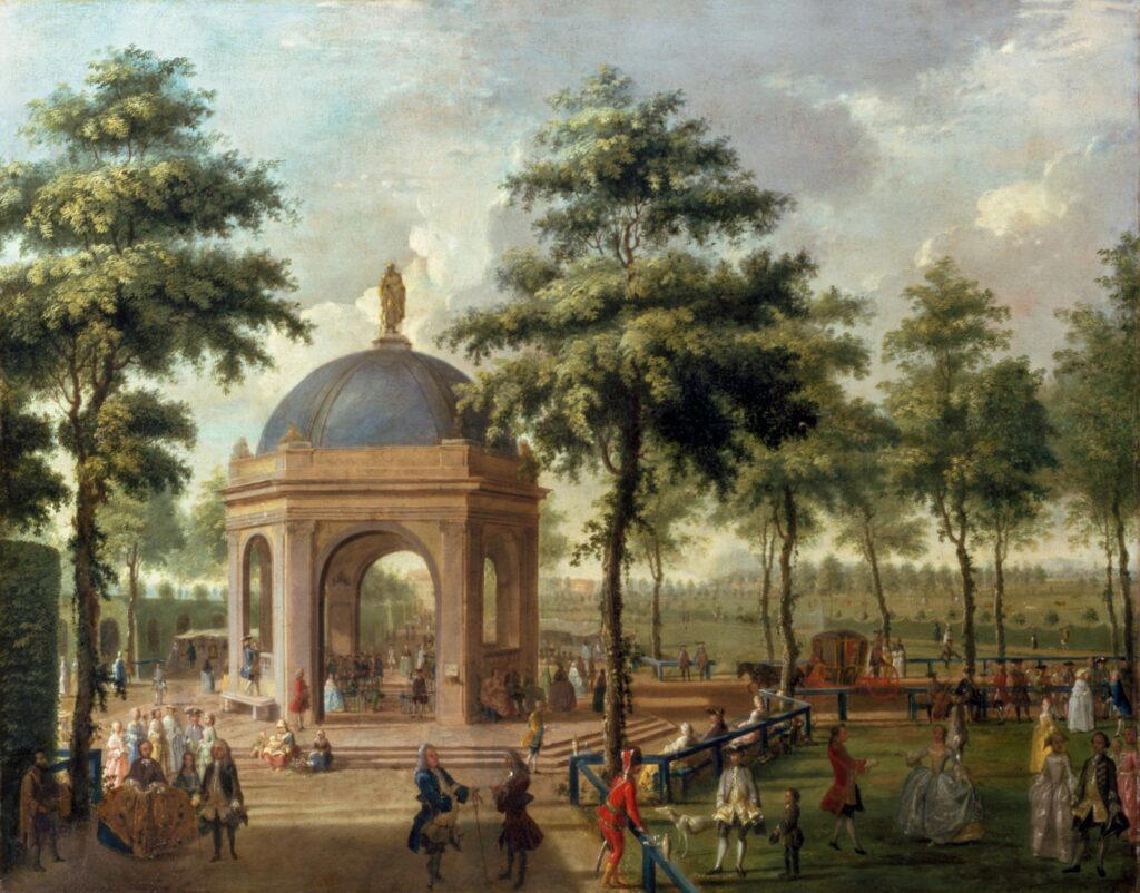 Medicinal Springs, Baden-Baden, 1760, by the German School (Credit: akg-images)