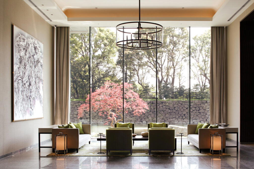 Lobby of Palace Hotel Tokyo