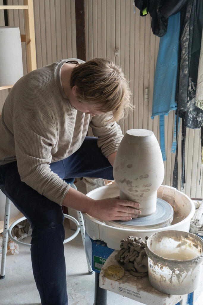 Ceramicist Étienne Mauroy