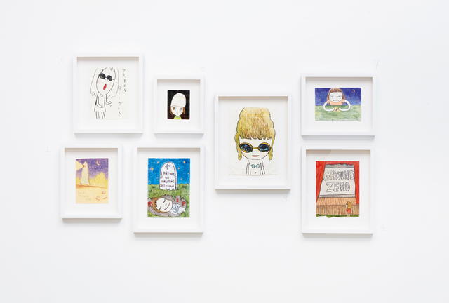 Unreleased pieces from Yoshitomo Nara, from Chloe Chiu's private collection