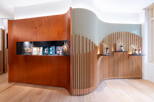 Interior entrance of The Macallan House At Raffles Singapore