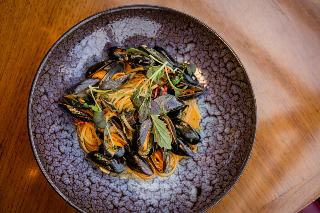 Morisseau Bouchot mussels pasta