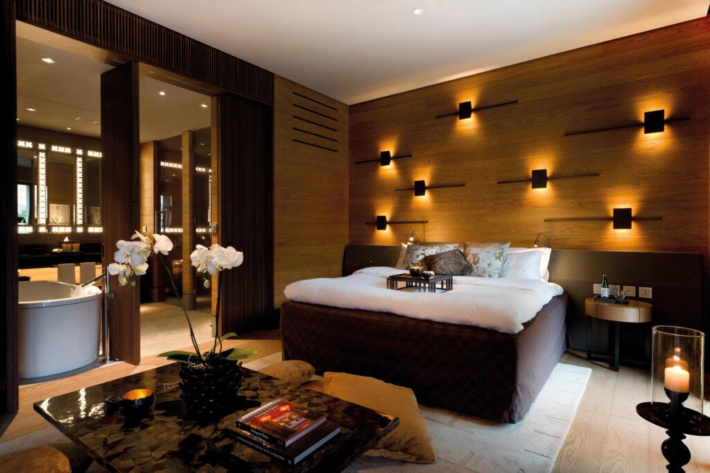 The Chedi Andermatt, designed by Kuala Lumpur architecture firm Denniston