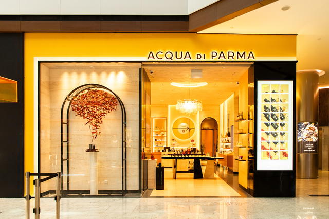 The Acqua di Parma boutique at Raffles City