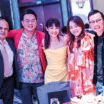 Amine Delage, Justin Chan, Glenda Chong, Sharon Yee, and Clyde Lee