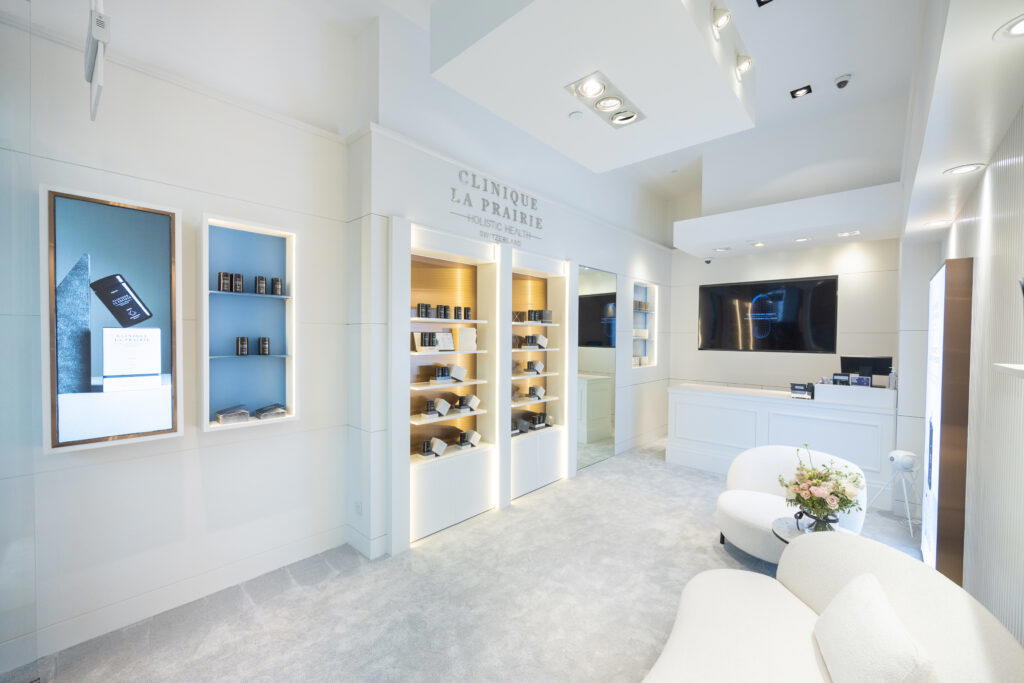 Clinique La Prairie Holistic Health boutique at Marina Bay Sands