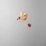 Gouaché drawing of the Amfora clip (Credit: Van Cleef & Arpels)