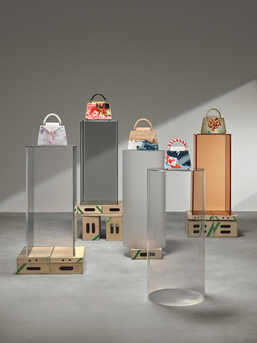 Louis Vuitton ArtyCapucines Still Life Group Shot