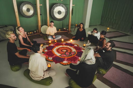 Breathwork classes at Potato Head Bali Seminyak