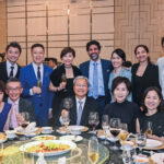 (Sitting) Dorothea Lau, Edward Lau, Stanley Ip, Nancy Ong, and Sonia Ong (Standing) Desiree Ip, Adrian Ip, Bernard Tay, Pandora Ip, Navin Amarasuriya, Yuka Amarasuriya, Shanya Amarasuriya, and Lynn Phyo