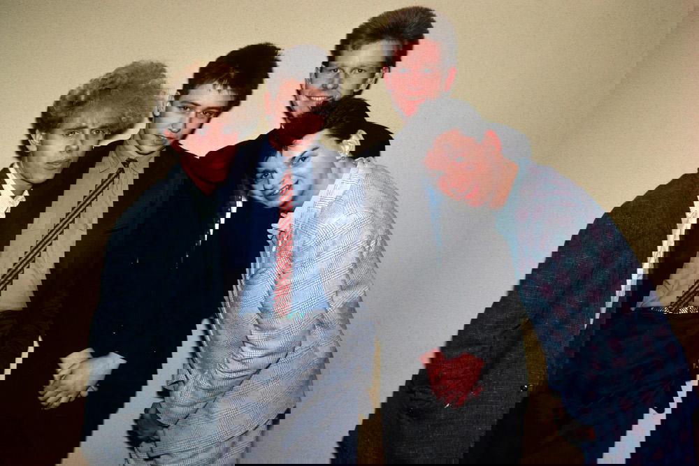 Depeche Mode photographed by Hannes Schmid in 1981 (Credit: Hannes Schmid)