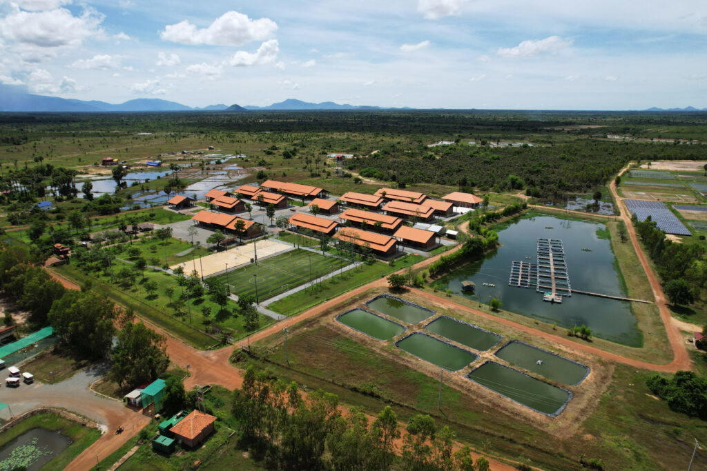 Smiling Gecko Cambodia is located approximately 60km north of Phnom Penh (Credit: Hannes Schmid)