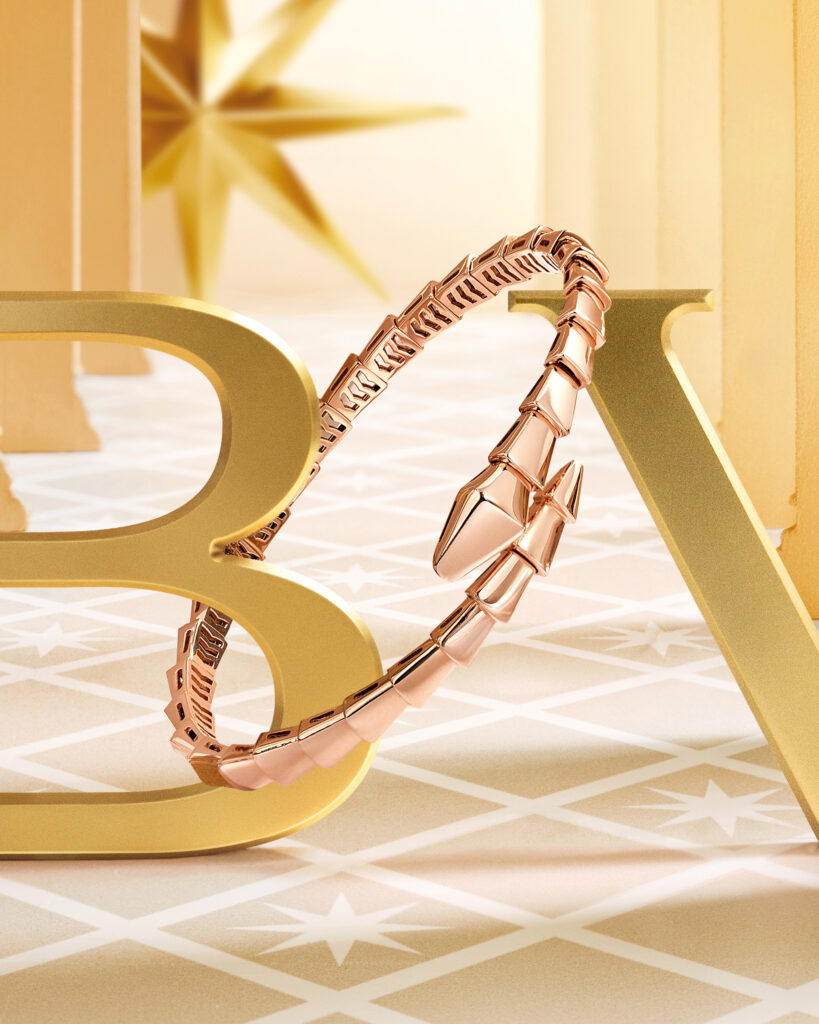 Serpenti Viper bracelet in rose gold