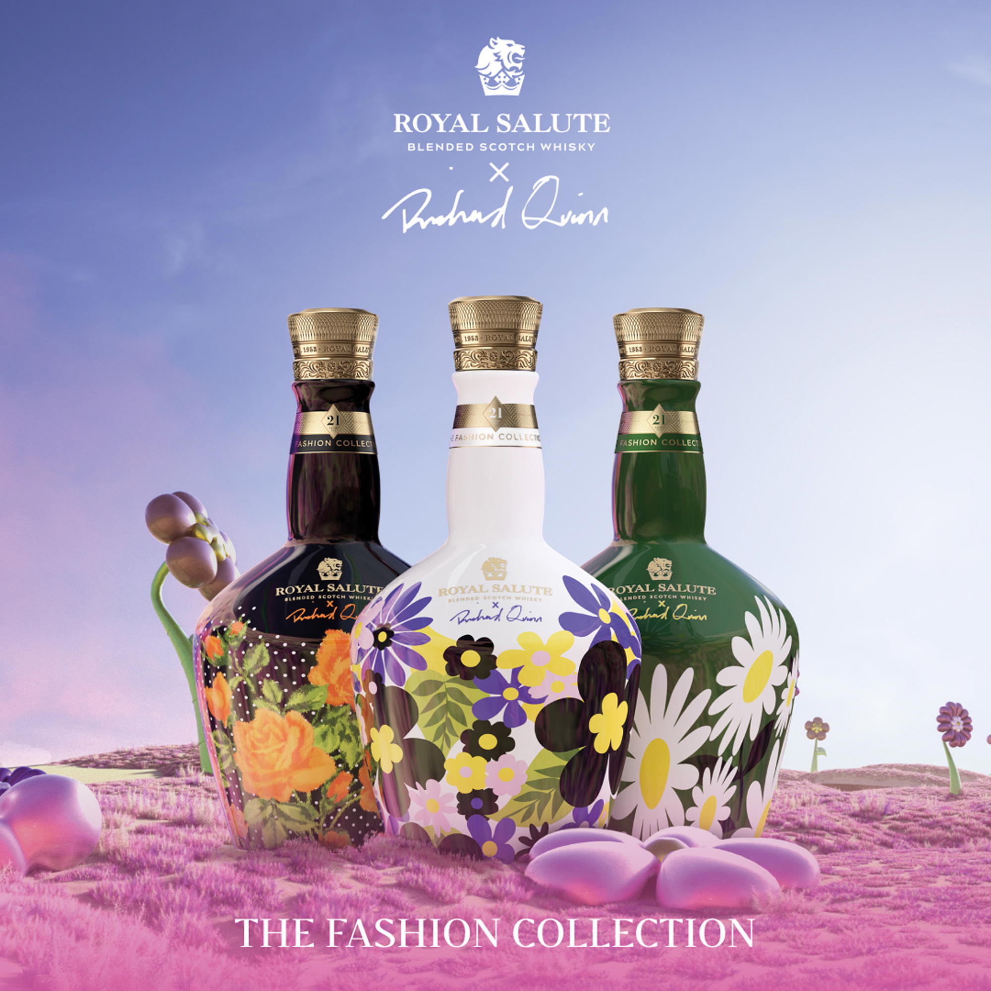 Richard Quinn's Vibrant Collaboration With Royal Salute | a+ Singapore