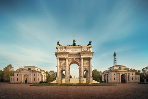 Milan's Dazio di Levante in Piazza Sempione is the venue for Bulgari's Serpenti 75 Years of Infinite Tales exhibition, taking place from October 11 to November 19 (Credit: Bulgari)