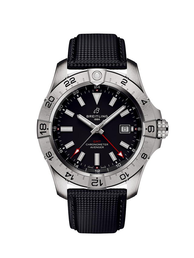 Breitling Avenger Automatic GMT 44 in black
