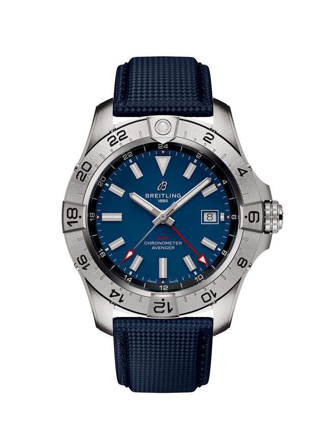 Breitling Avenger Automatic GMT 44 in blue