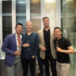 Brian Tan, Andre Roy, Trevor Kalcic, and Felix Utama