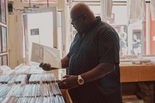 Carl Cox is wearing the Zenith Defy Extreme Chronograph Carl Cox