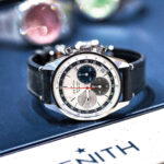 Chronograph Original behind Defy Skyline 36 Pink and Defy Skyline 36 Green