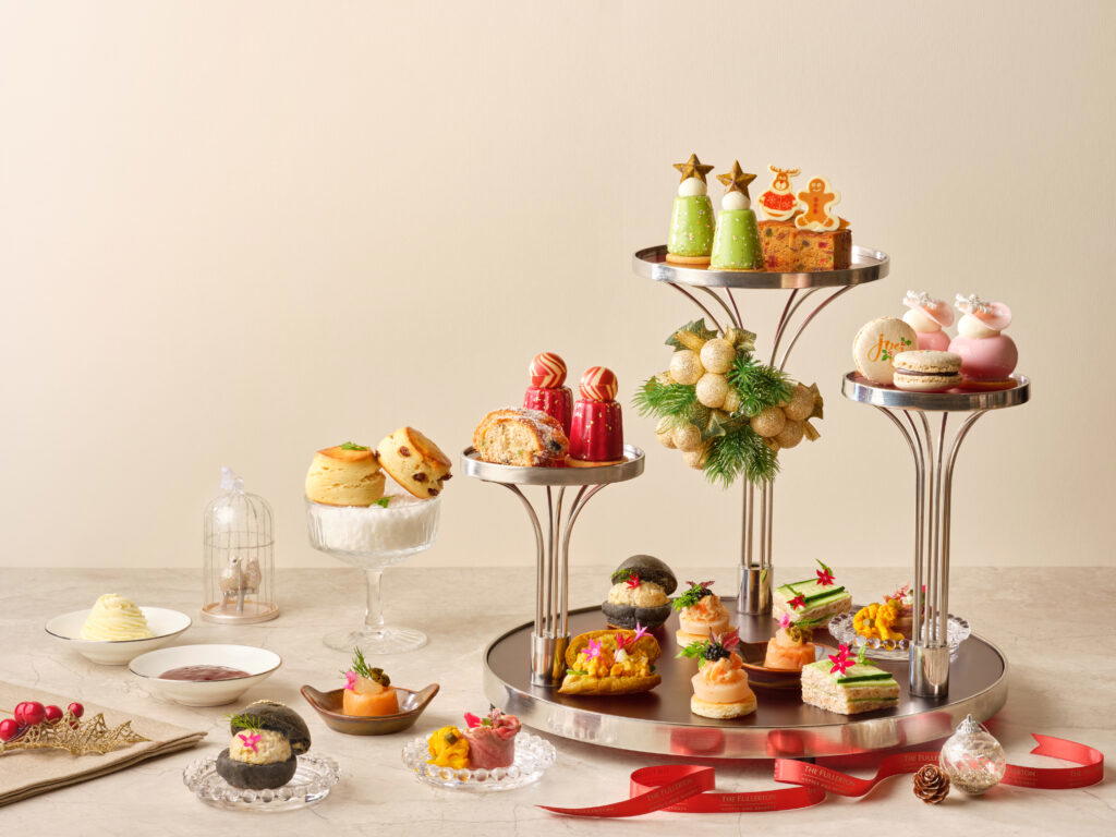 Festive Afternoon Tea at The Fullerton Hotels Singapore