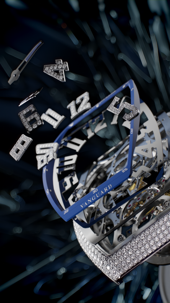 Franck Muller’s distinctive numerals on a skeleton movement have truly allowed for an instantly recognisable and stunningly transparent design (Credit: Franck Muller)