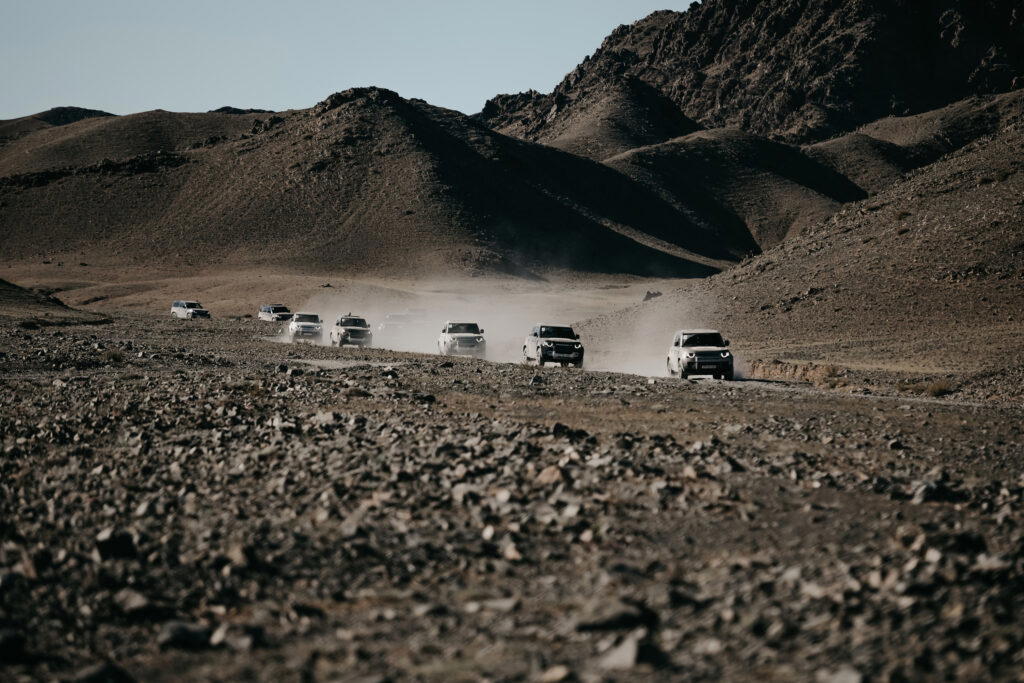 Desert tripping with the new Land Rover Defender