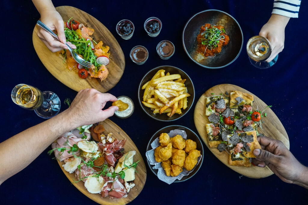 MONTI New Year's Eve rooftop platter menu