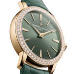 Traditionnelle manual-winding 33mm in pink gold with diamonds (Credit: Vacheron Constantin)