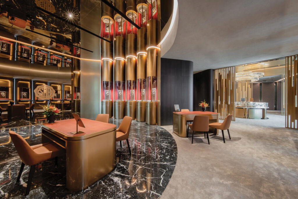 The boutique lacks any brand signage, encouraging exploration (Credit: Sincere Fine Watches)