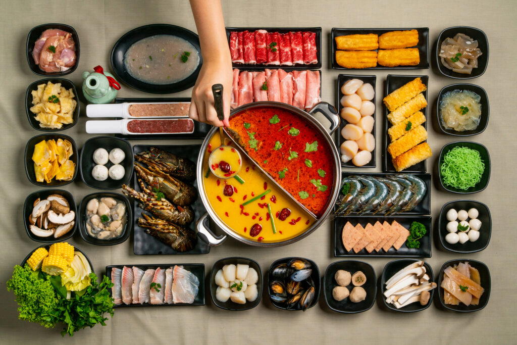 Hot pot buffet at COCA