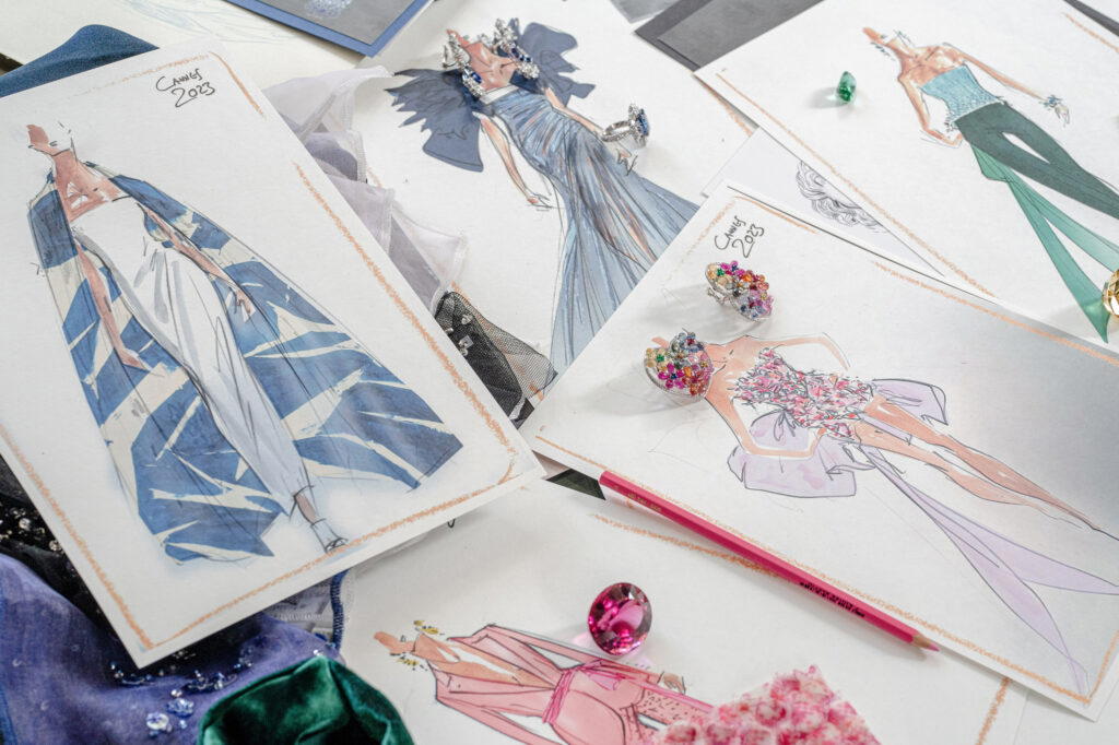 The first collection from Caroline’s Couture has around 50 pieces (Credit: Chopard)