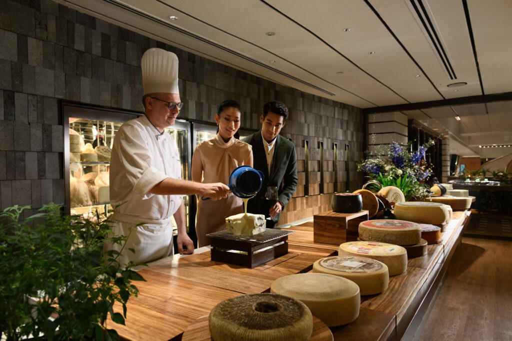 Not-to-be-missed is the newly launched cheese infusion workshop led by executive chef Luca Beccali