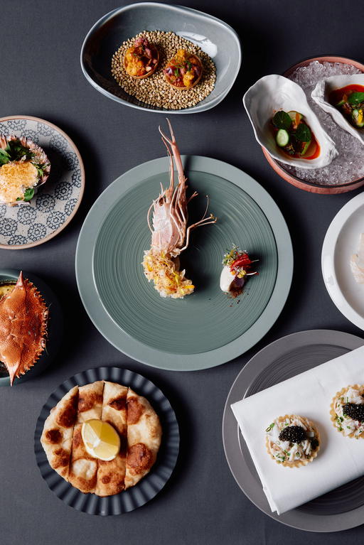 Group shot of Quenino's dishes