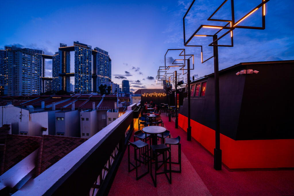 Rooftop romance at Levant