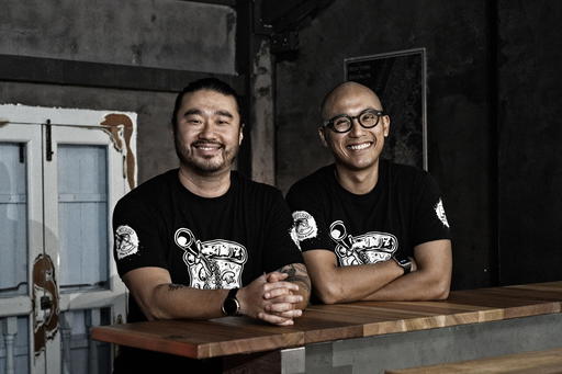 Sam Ng (left) and Zul Zaba