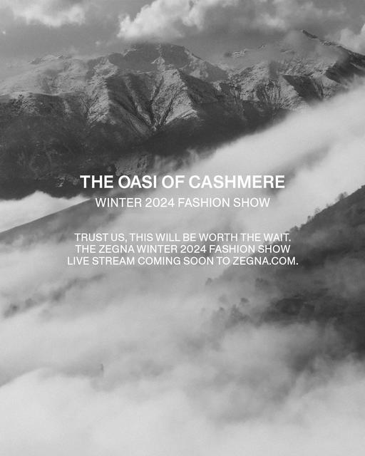 Zegna Winter 2024 card