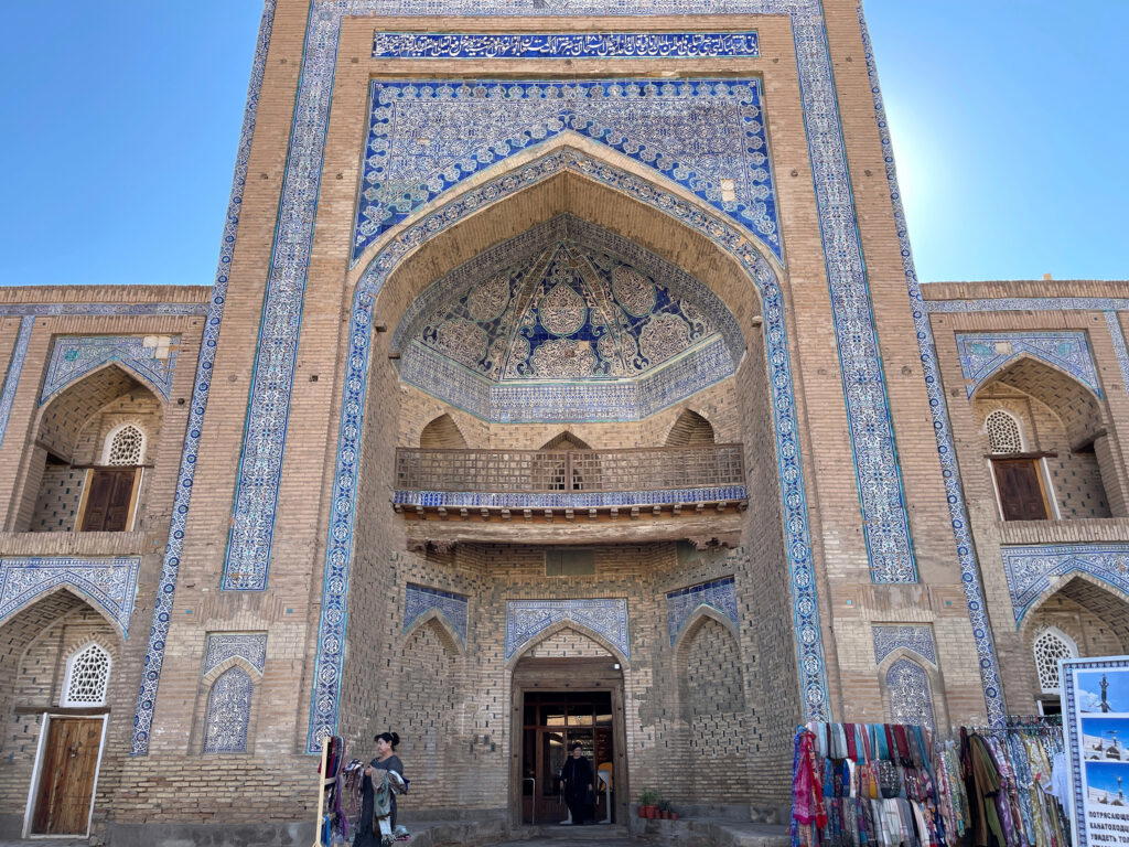 One of the many refurbished madrasahs at Inchan Kala