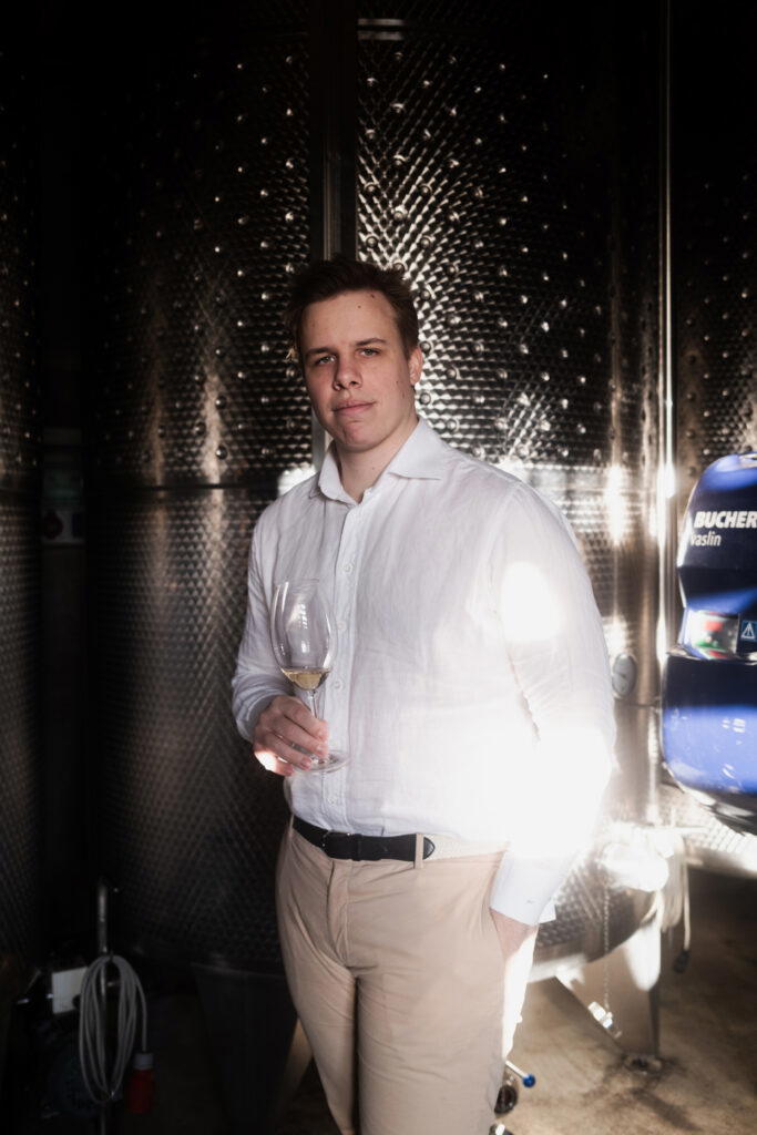 Márk Váradi runs Juliet Victor Vineyards