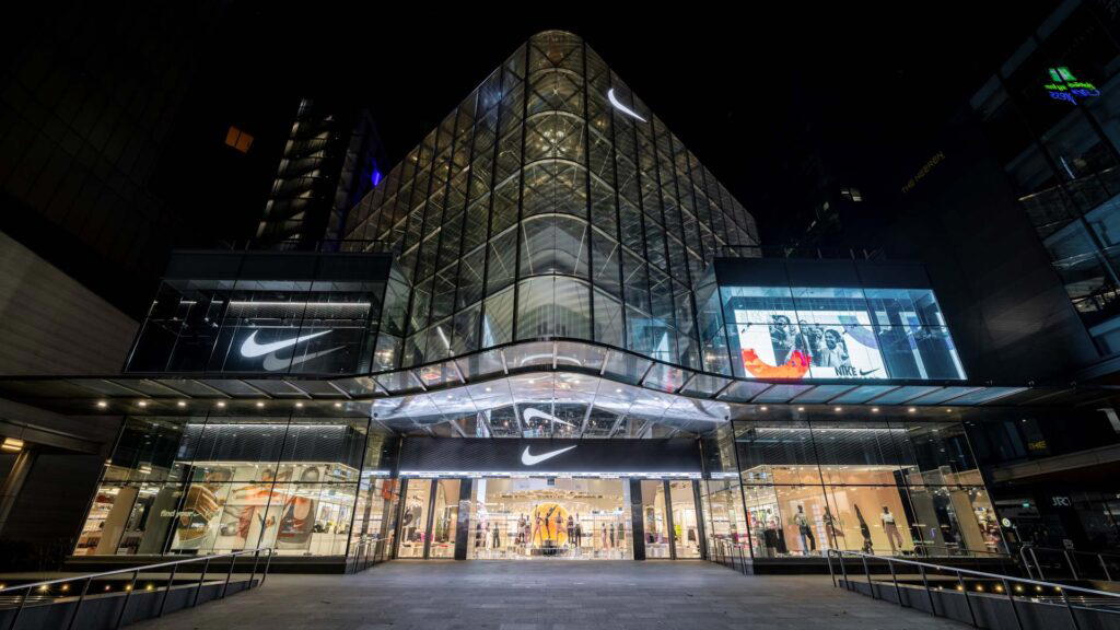 Nike Orchard Road is the brand's largest store in Asia outside of China