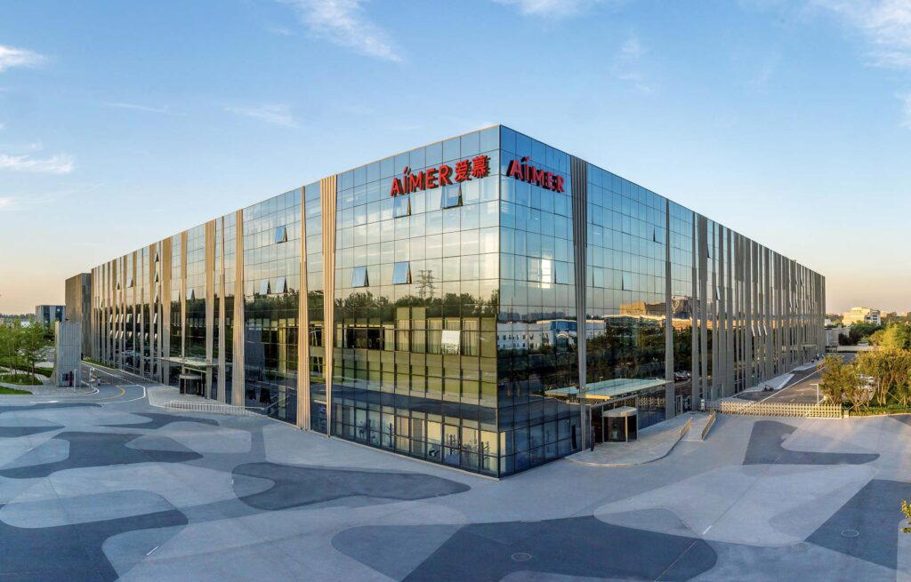 The Aimer factory in China