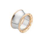 B.zero1 Anish Kapoor ring in rose gold and steel (Credit: Bulgari)