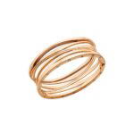 B.zero1 Design Legend bracelet in rose gold, designed by Zaha Hadid (Credit: Bulgari)