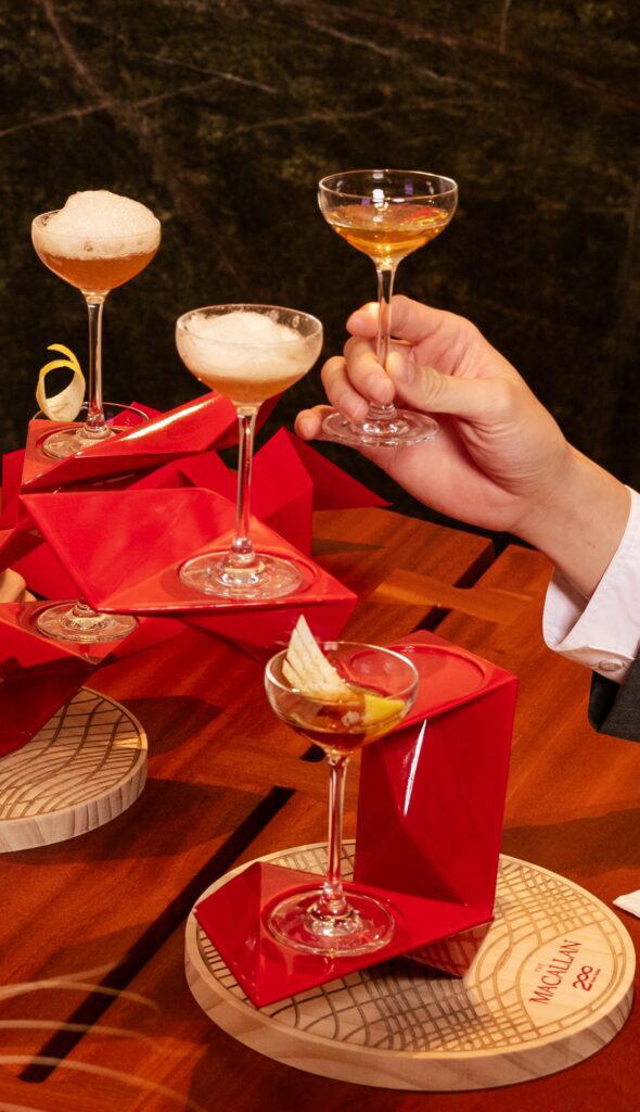 The Macallan A Journey Through Time cocktails