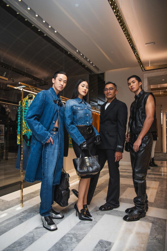 Furqan Saini (third from left)