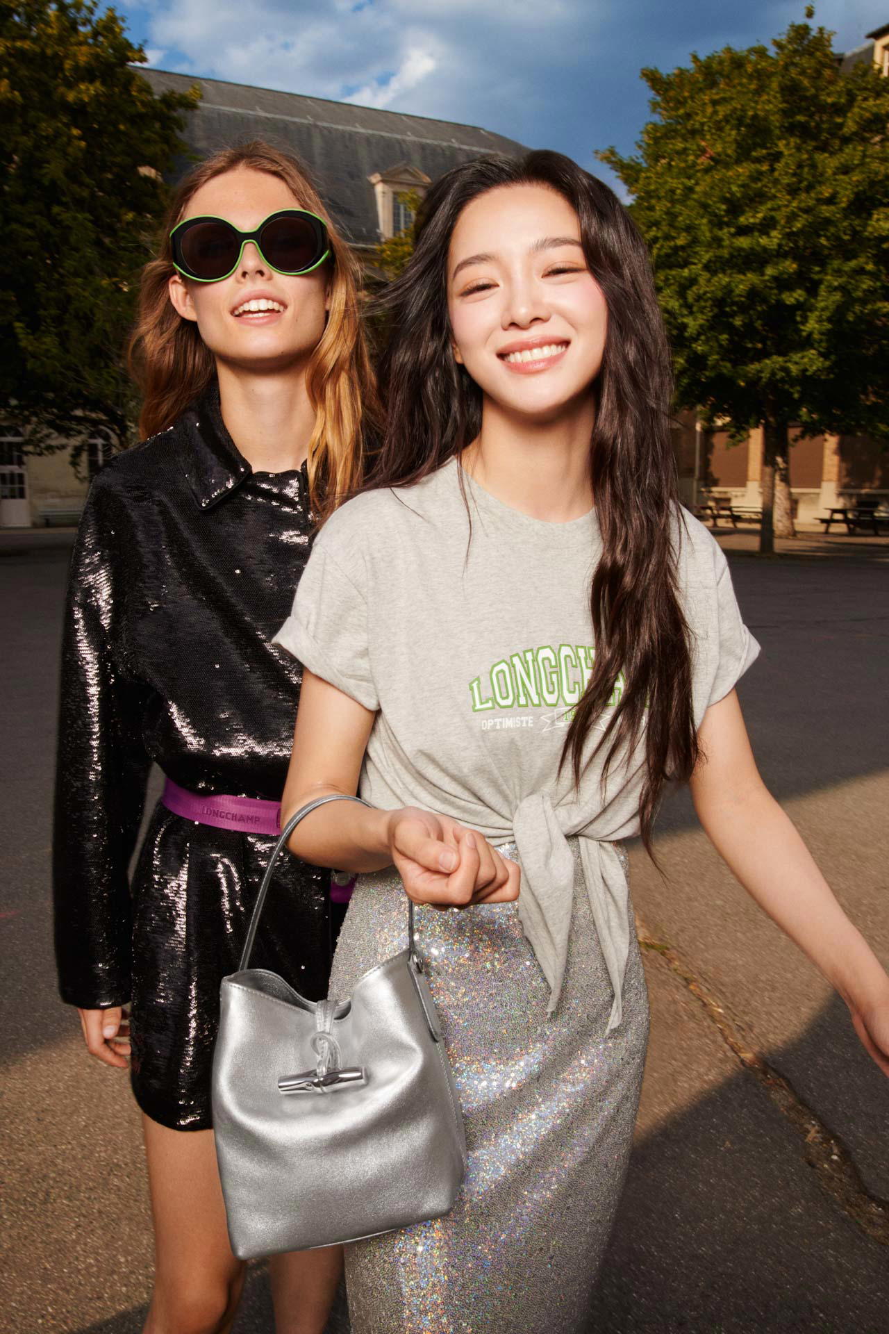 Korean actress Kim Se-Jeong stars in the Longchamp SS24 campaign